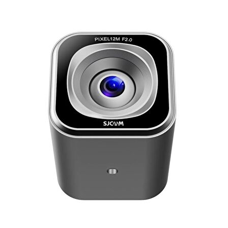 SJCAM M2 4K 12MP F2.0 Adaptif Parlaklık CMOS Sensör Metal Kasa 70° Lens Açısı Webcam Kamerası Gümüş