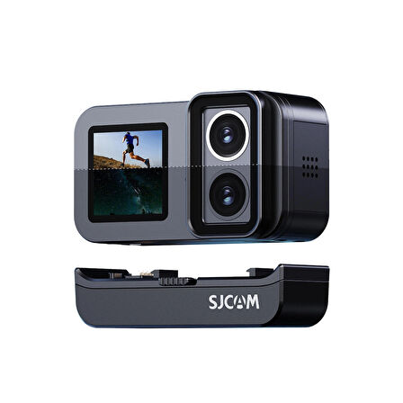 SJCAM SJ20 Uyumlu 1050mAh Şarj Edilebilir Lityum Batarya Siyah