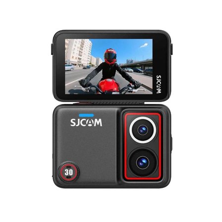 Sjcam SJ30 Aksiyon Kamera Çift Lensli Dönebilen Ekranlı Wifi 8K 6 Eksenli