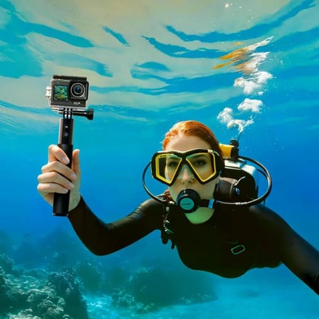 Sjcam SJ30 İle Uyumlu Su Altı Kılıfı