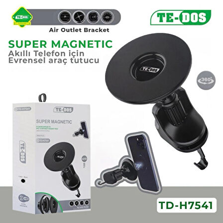 TE-DOS SUPER MAGNETİC ARAÇ İÇİ TELEFON TUTUCU TD-H7541