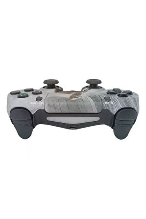 PS4-PC-Android BOX-Android-IOS Telefon Tablet Uyumlu God Of War Temalı Titreşim Bluetooth Oyun Kolu