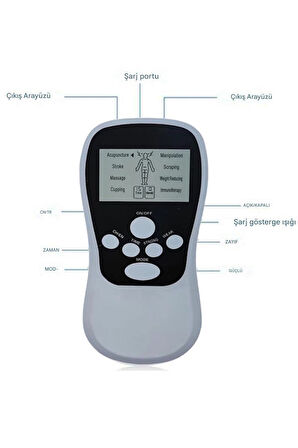 Taşınabilir Elektrikli Vücut Masaj Cihazı