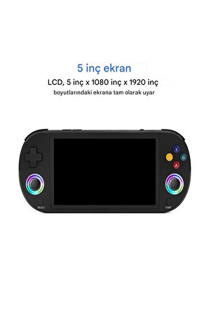 M22P 5 inç Taşınabilir RGB Retro Joystick Gamepad