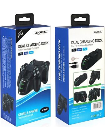 Dobe PS4 Dualshock 4 Göstergeli Şarj Stand Kiti