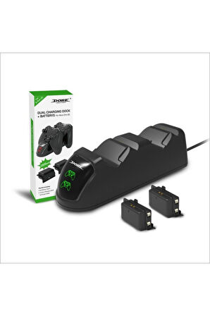 Xbox One Oyun Kolu Dock S X Wireless Controller Şarj Istasyonu Göstergeli 1200mah
