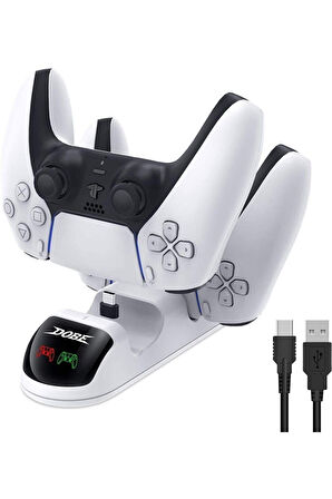 Ps5 Dualsense Şarj Dock Göstergeli Pinli