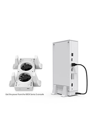 TYX-0658 Xbox Series/S Kademeli Soğutucu Fanlı Dikey Stand