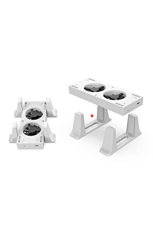 TYX-0658 Xbox Series/S Kademeli Soğutucu Fanlı Dikey Stand