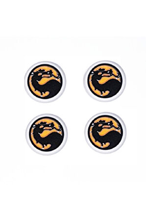 PS5/PS4/PS3/Xbox One/One X/One S/Series X/Series S 3D Analog silikon Koruyucu Modeller-4 Adet