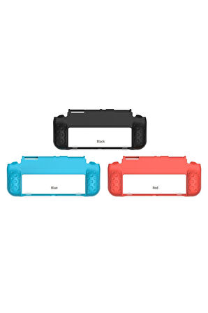 Nintendo Switch OLED El Destekli Grip Tasarımlı Koruyucu Silikon Kılıf
