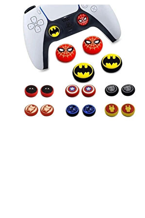 Ps5/ps4/ps3/xbox One/one X/one S/series X/series S 3d Desenli Analog Koruyucu