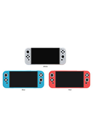 Nintendo Switch OLED El Destekli Grip Tasarımlı Koruyucu Silikon Kılıf