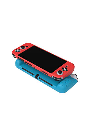 Nintendo Switch OLED El Destekli Grip Tasarımlı Koruyucu Silikon Kılıf