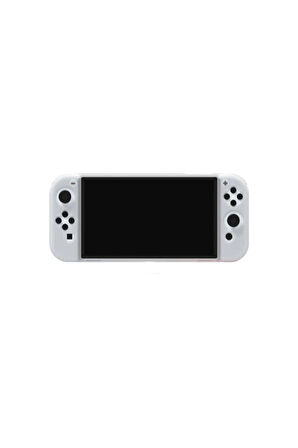 Nintendo Switch OLED El Destekli Grip Tasarımlı Koruyucu Silikon Kılıf