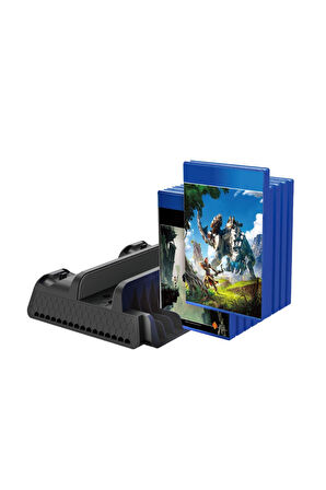 TP4-882C Multi Fonksiyonel Tüm PS4 Modeller ile Uyumlu Soğutma ve Şarj İstasyonu