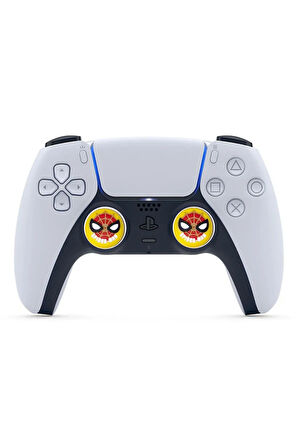 PS5/PS4/PS3/Xbox One/One X/One S/Series X/Series S 3D Analog silikon Koruyucu-4 Adet