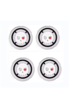 PS5/PS4/PS3/Xbox One/One X/One S/Series X/Series S 3D Analog silikon Koruyucu Modeller-4 Adet