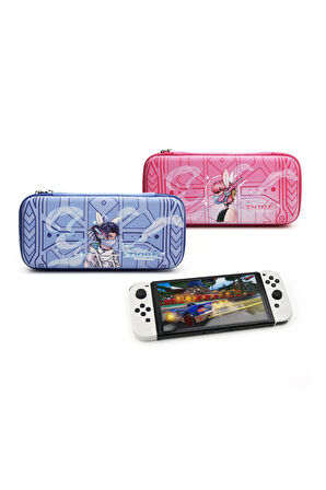 Nintendo Switch/Switch OLED Oyun Konsolu Koruyucu Taşıma ve Seyahat Çantası