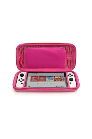 Nintendo Switch/Switch OLED Oyun Konsolu Koruyucu Taşıma ve Seyahat Çantası