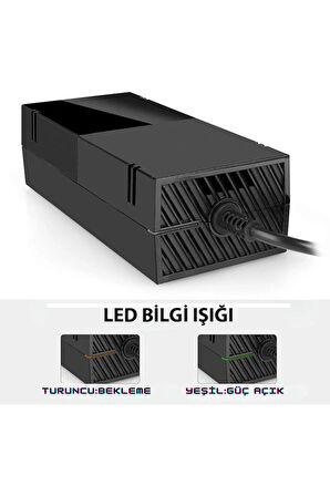 XBOX ONE Güç Adaptörü TR Priz Uyumlu 100-240 OTO VOLTAJ DESTEKLİ