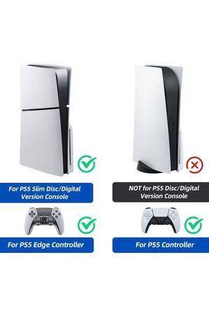 Ps5 Slim Ve Ps5 Slim Dijital Uyumlu Rgb Işıklı Multi Fonksiyon Soğutma Ve Şarj Ünitesi