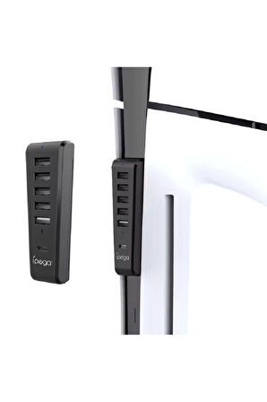 İpega PG-P5S026 PS5 Slim Disk/PS5 Slim Dijital 6in1 USB TYPE-C Çoklayıcı