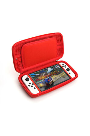 Nintendo Switch/Switch OLED Oyun Konsolu Koruyucu Taşıma ve Seyahat Çantası