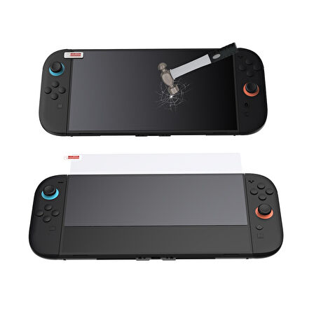 Nintendo Switch 2 Temperli Cam Ekran Koruyucu Mavi Işık Filtresi Filmi DOBE TNS-3166B