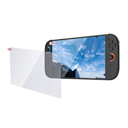 Nintendo Switch 2 Temperli Cam Ekran Koruyucu Mavi Işık Filtresi Filmi DOBE TNS-3166B