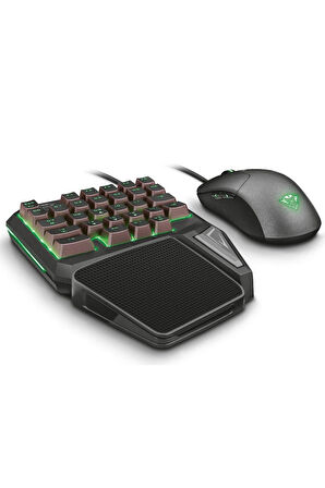GXT 888 ASSA Tek Elli Numerik RGB Klavye