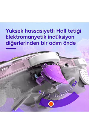 Z01X PC/IOS/Android/Switch/Switch Oled Uyumlu Bluetooth Bağlantılı Şeffaf Joystick Gamepad