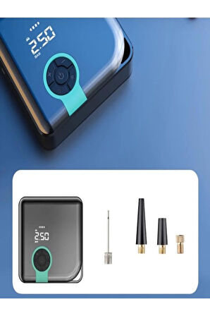 A5544 LED Işıklı Taşınabilir Kompresörlü Hava Pompası