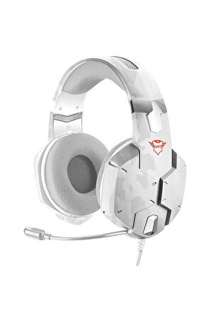 GXT 322W Carus Snow Beyaz Kamuflaj Gamer Kulaklık