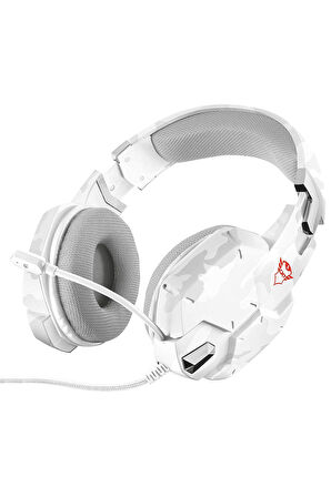 GXT 322W Carus Snow Beyaz Kamuflaj Gamer Kulaklık