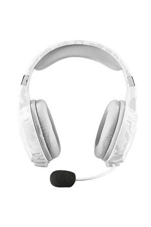 GXT 322W Carus Snow Beyaz Kamuflaj Gamer Kulaklık