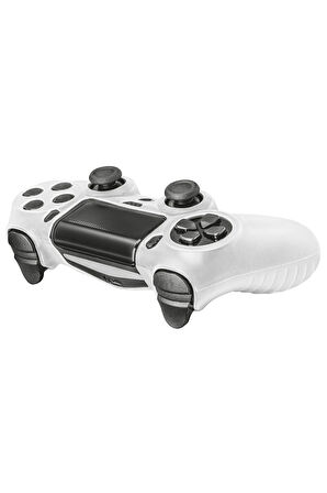 GXT 744T Beyaz Transparan Silikon Joystick Gamepad Kılıf