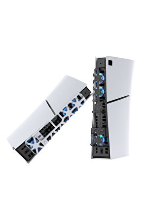 TP5-3538 PS5 Slim İçin Led Işıklı Kademeli Güçlü Soğutma Fanı