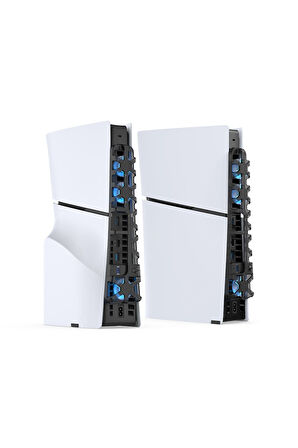 TP5-3538 PS5 Slim İçin Led Işıklı Kademeli Güçlü Soğutma Fanı
