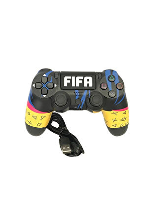 PS4-PC-Android BOX-Android-IOS Telefon Tablet Uyumlu Titreşimli Bluetooth Oyun Kolu