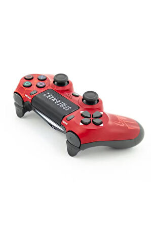PS4-PC-Android BOX-Android-IOS Telefon Tablet Uyumlu Desenli Titreşimli Bluetooth Oyun Kolu