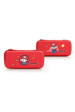 Nintendo Switch ve Oled Uyumlu Desenli Fermuarlı Koruma ve Taşıma Çantası