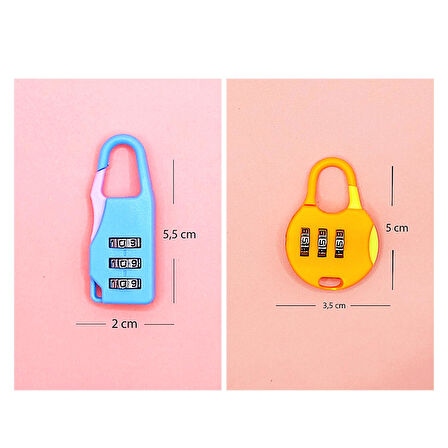 Olgun Toys Şifreli Mini Kilit 1 Adet