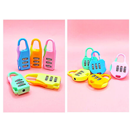 Olgun Toys Şifreli Mini Kilit 1 Adet