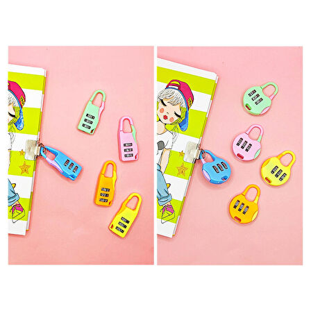 Olgun Toys Şifreli Mini Kilit 1 Adet