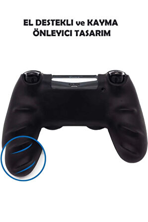 PS5 Dualsense Red Dead Redemption Desenli Koruyucu Silikon Kılıf + Analog silikon Koruyucu