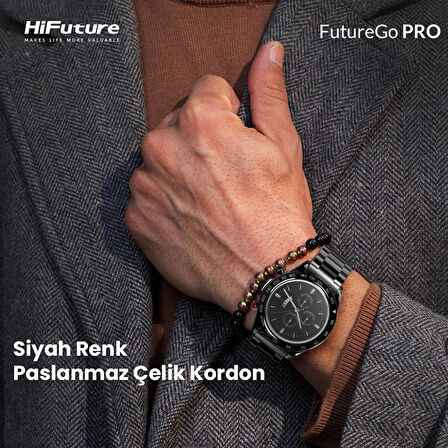 HiFuture FutureGo Pro 34mm Akıllı Saat Siyah