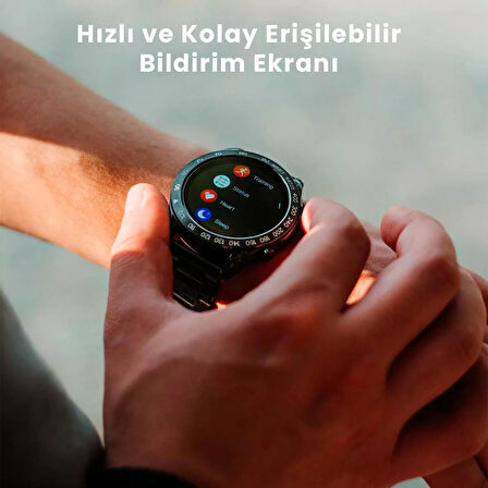 HiFuture FutureGo Pro 34mm Akıllı Saat Gümüş