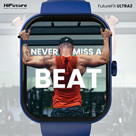 HiFuture FutureFit Ultra 2 47mm Akıllı Saat Siyah