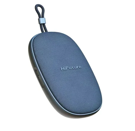 HiFuture Ascendo Bluetooth 5.3 20W Ses Gücü IPX7 Su Geçirmez Stereo Taşınabilir Kablosuz TWS Hoparlör Siyah